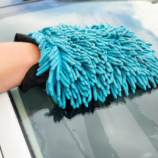 Microfiber Wash Mitt – Double-Sided